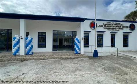 LTO District Office opens in Tanauan .